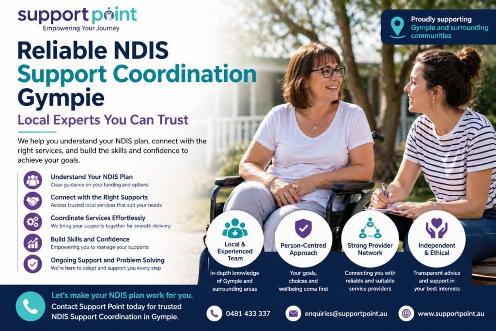 Reliable NDIS Support Coordination Gympie | Local Experts You Can Trust